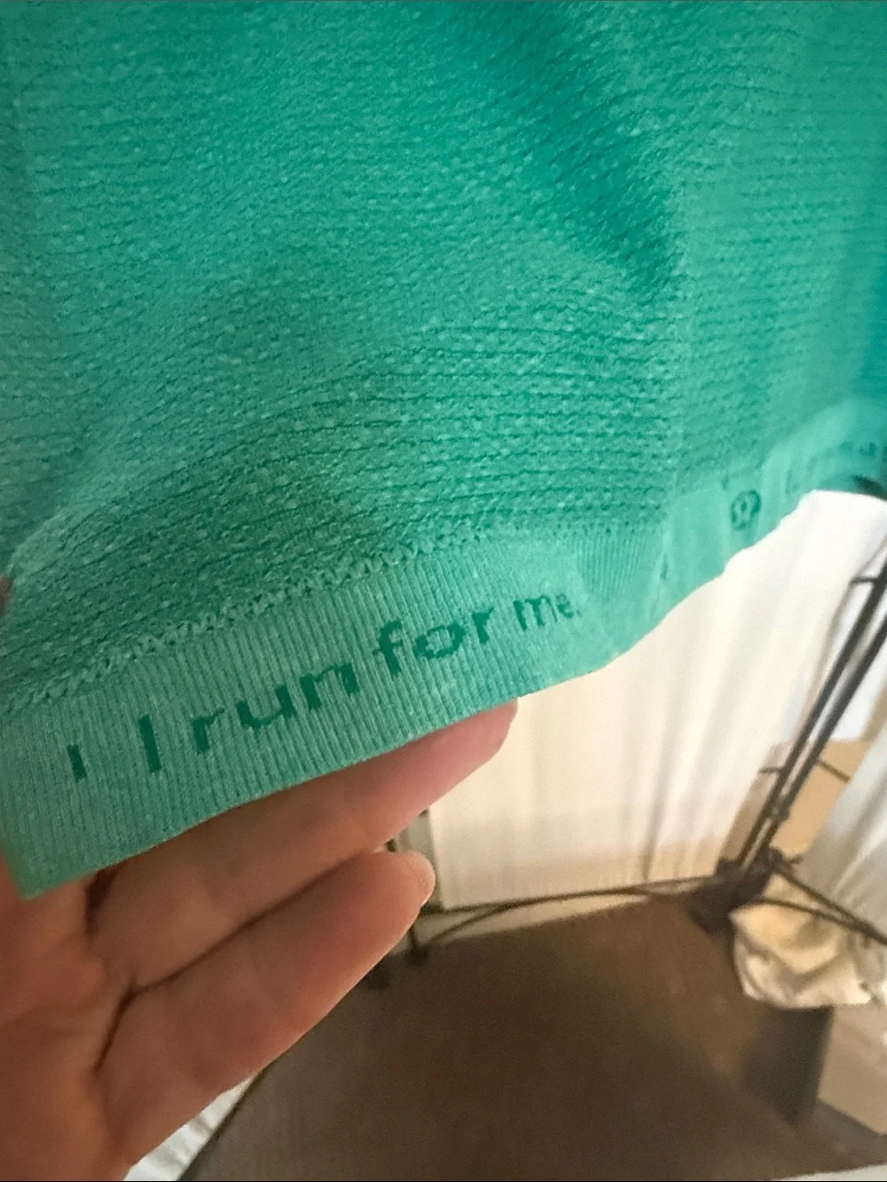 Lululemon run for me shirt